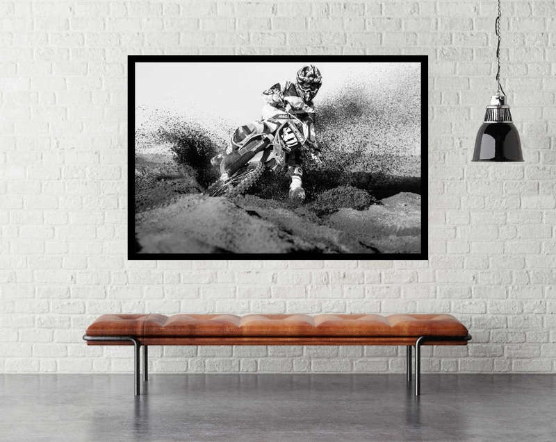 Krisztian Tompa by Attila Szabo - MotoX Sport Poster
