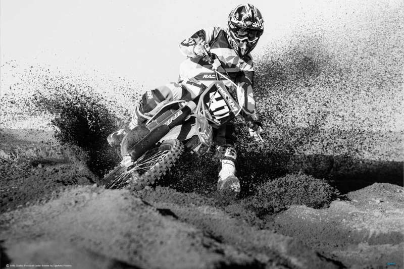 Krisztian Tompa by Attila Szabo - MotoX Sport Poster