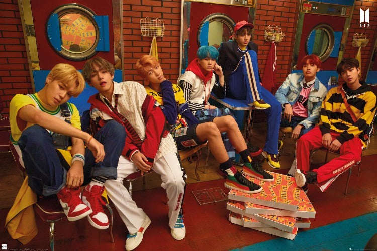 BTS Crew - K-pop Poster