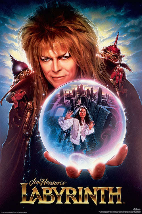Labyrinth Crystal Ball Poster