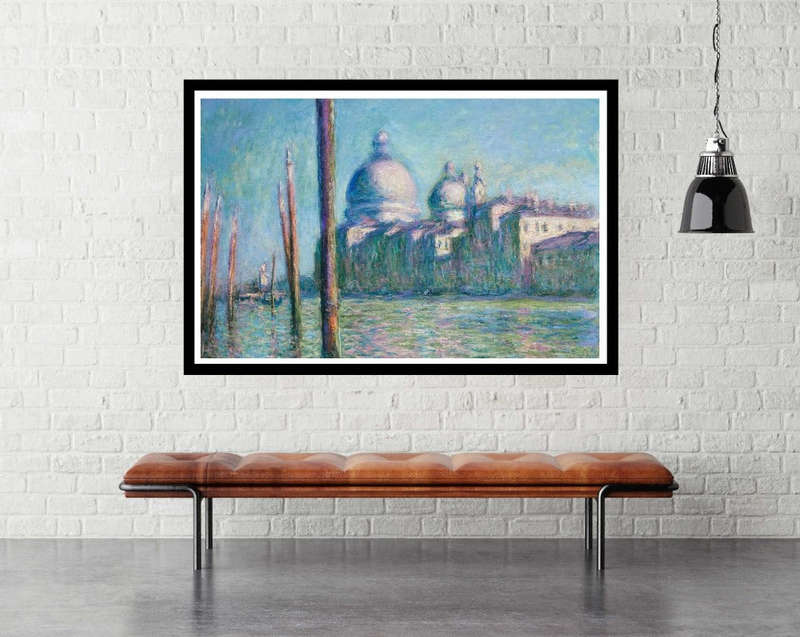 Le Grand Canal (1908) by Claude Monet - Art Poster