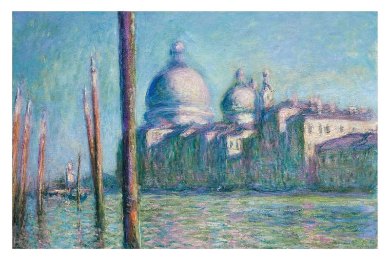 Le Grand Canal (1908) by Claude Monet - Art Poster