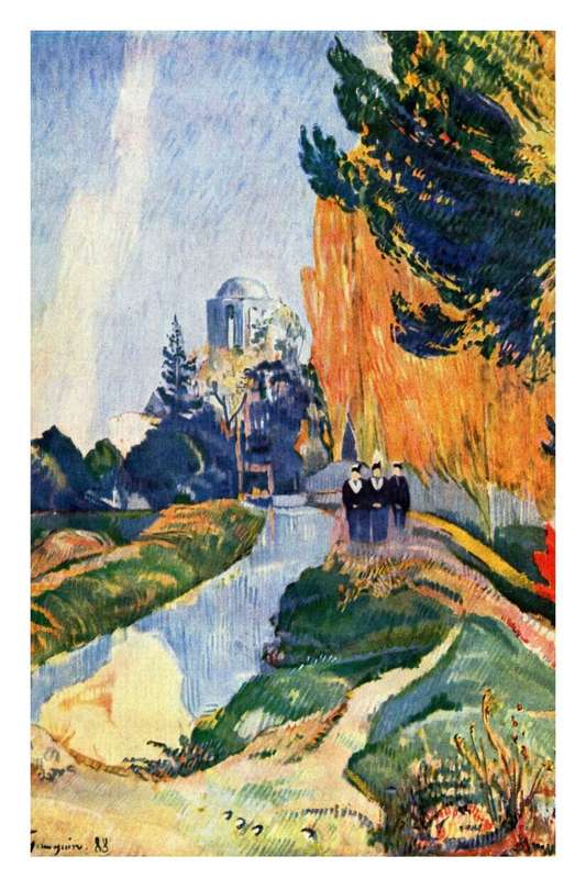 Les Alyscamps by Paul Gauguin - Art Poster