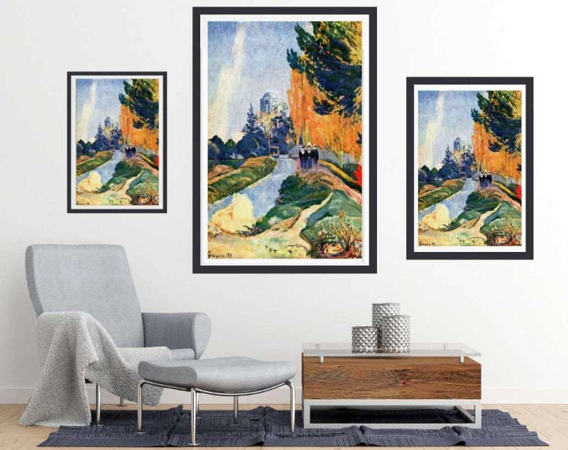 Les Alyscamps by Paul Gauguin - Art Poster