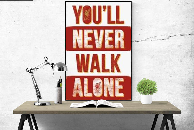 Liverpool FC - Youll never walk alone - Poster - Poster only