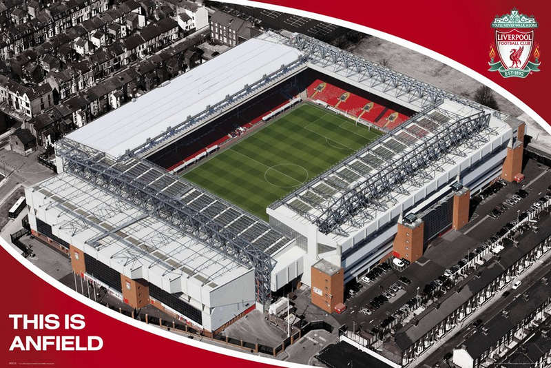 Liverpool - This is Anfield Stadium Poster