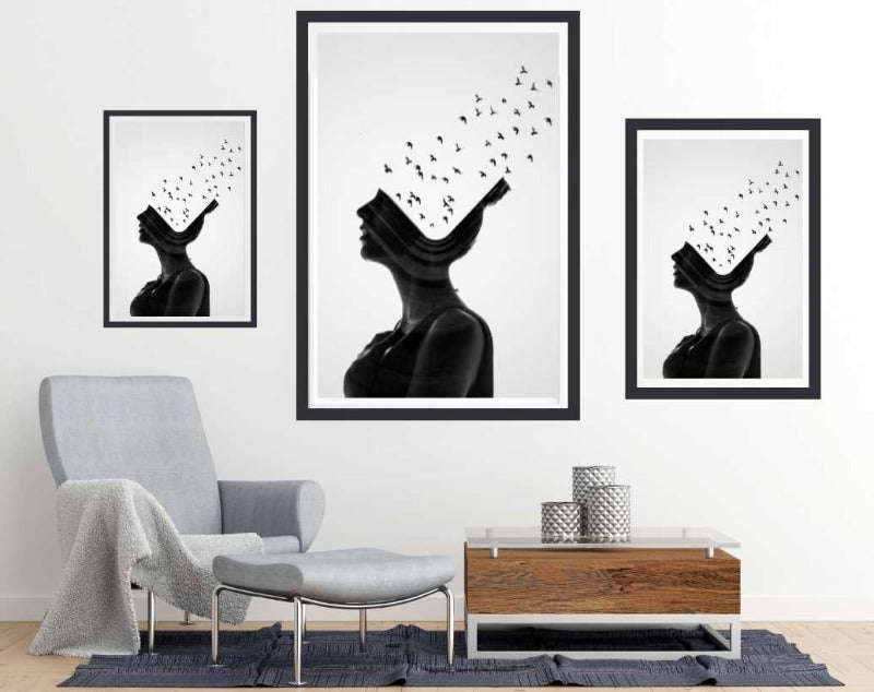 Losing my Mind by Erkin Demir  - Portrait Photography poster