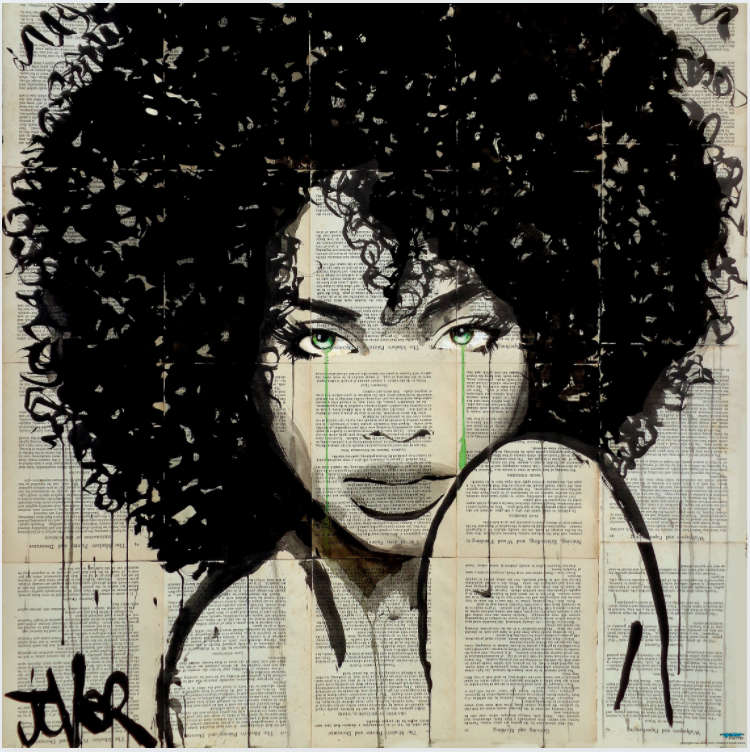 Loui Jover - Angel 2 Art Print