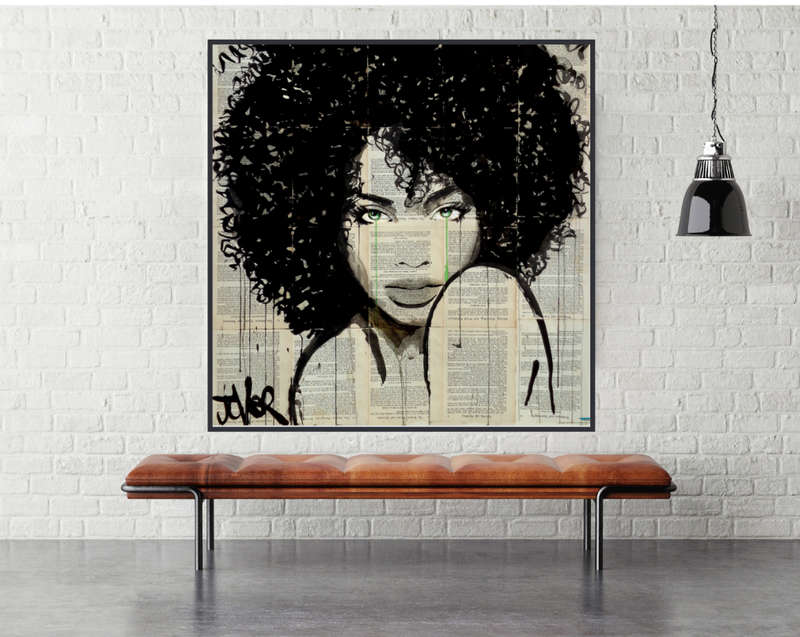 Loui Jover - Angel 2 Art Print