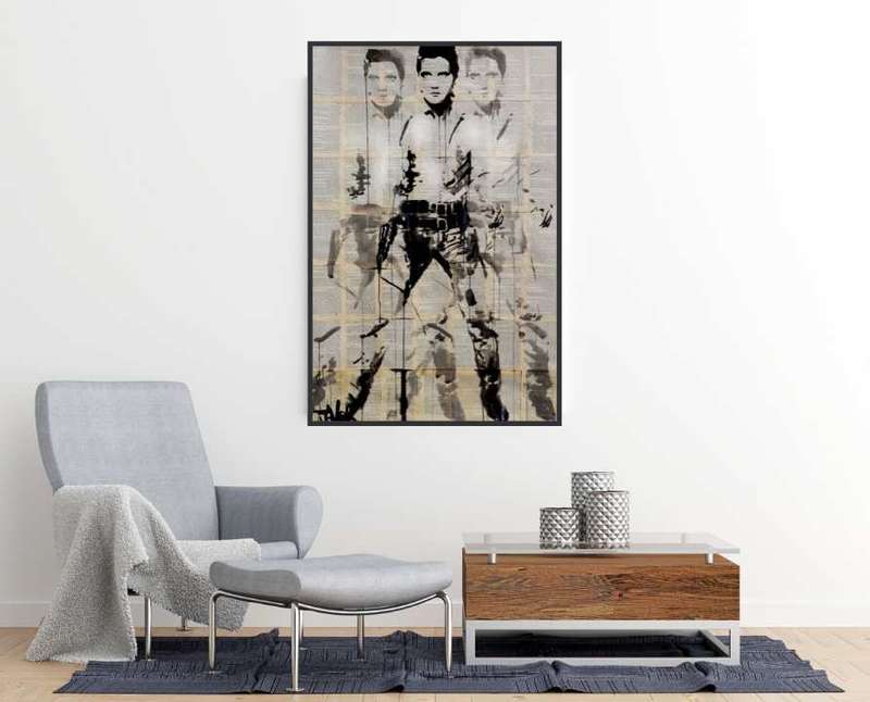 Loui Jover - Elvis after Andy Print