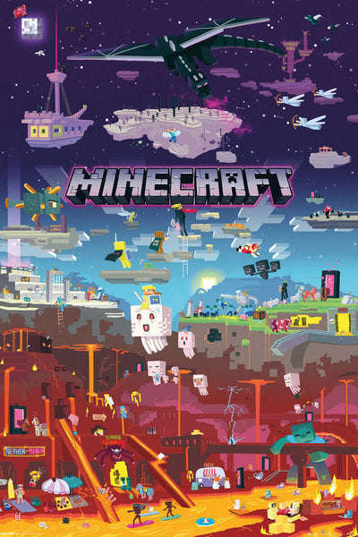 Minecraft - World Beyond Gaming Poster