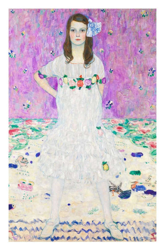 Mäda Primavesi by Gustav Klimt - Art Poster