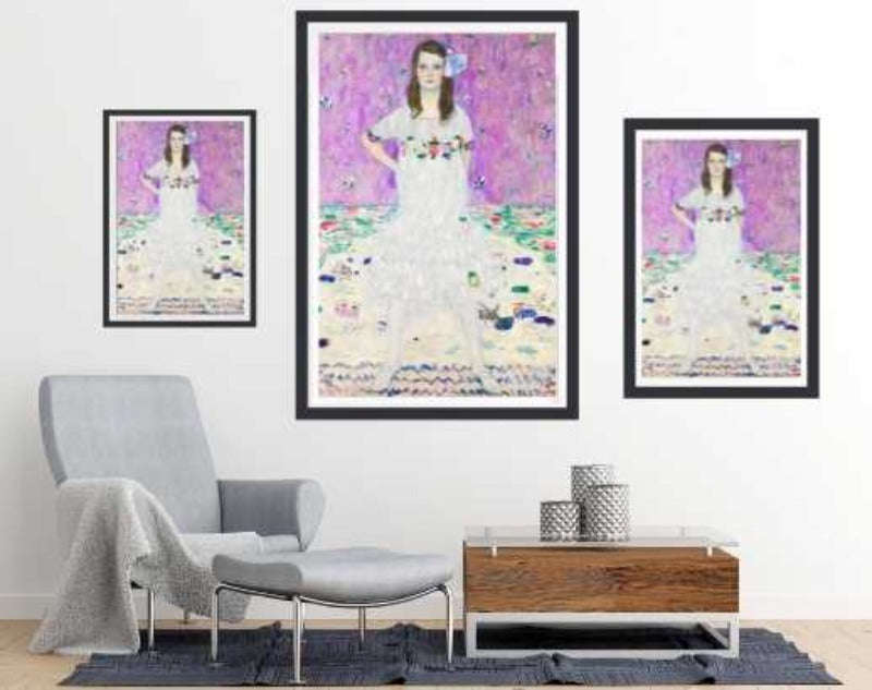 Mäda Primavesi by Gustav Klimt - Art Poster