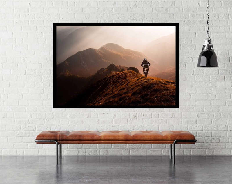 Magic Moments In The Mountains by Sandi Bertoncelj - Sport Poster