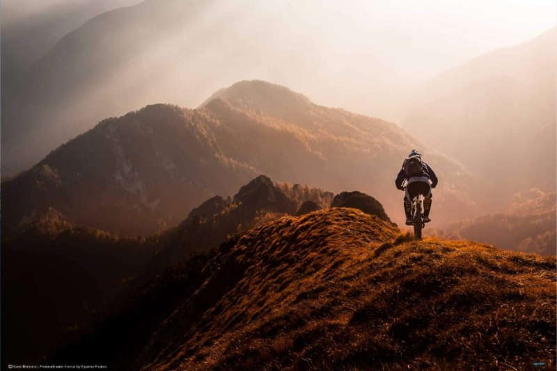Magic Moments In The Mountains by Sandi Bertoncelj - Sport Poster