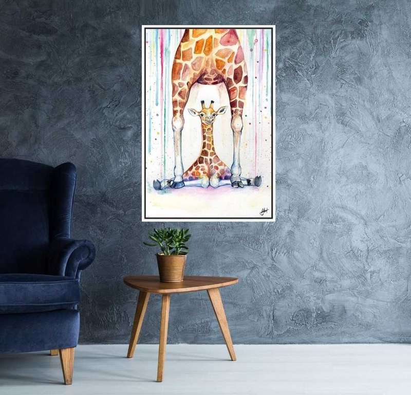 Marc Allante -  Gorgeous Giraffes Poster