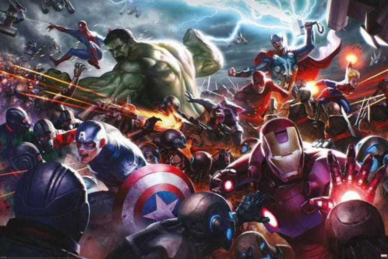 Marvel: Future Fight (Heroes Assault) Poster