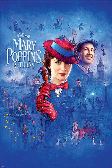 Disney's Mary Poppins Returns Poster