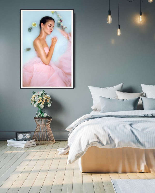 Milk Bath by Adalia Fedur - Photography poster