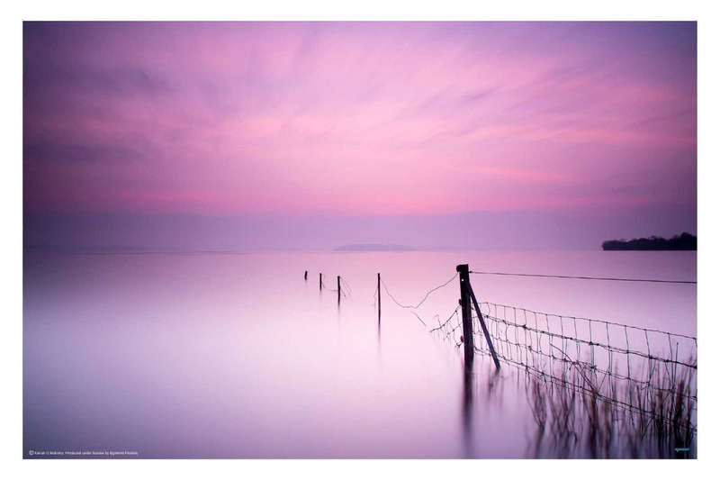 Milky Pink by Keiran O Mahony - Landscape Photography Poster