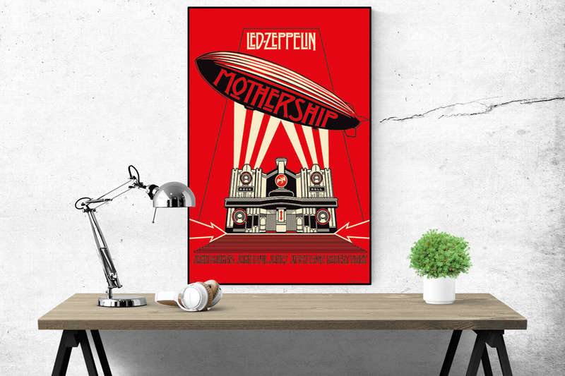 Led Zeppelin - Mothership Poster