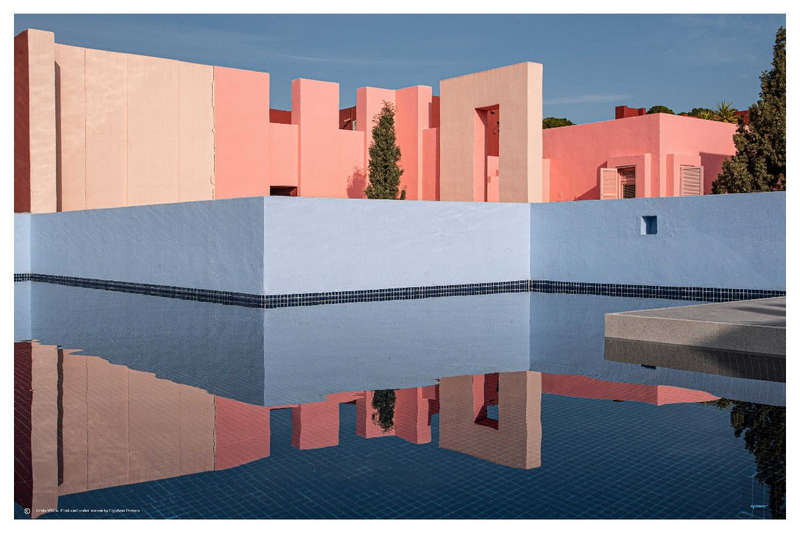 Murralla Rosa by Linda Wride  - Photography Poster