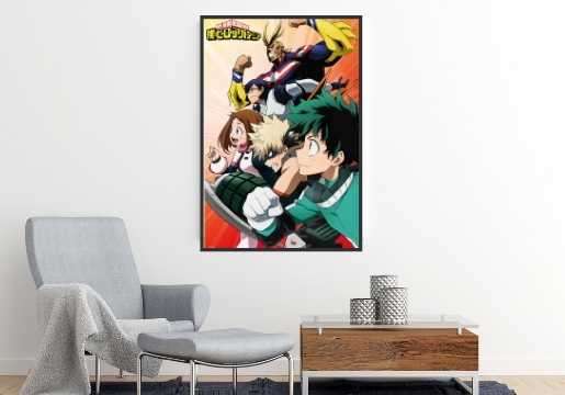 My Hero Academia Anime  - Go Time Poster