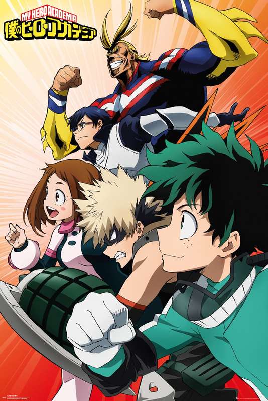 My Hero Academia Anime  - Go Time Poster