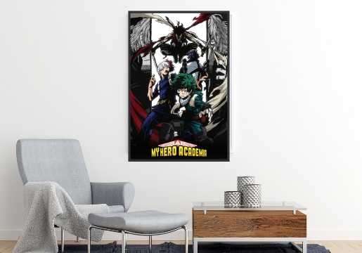 My Hero Academia Anime  - Hero Killer Stain Poster