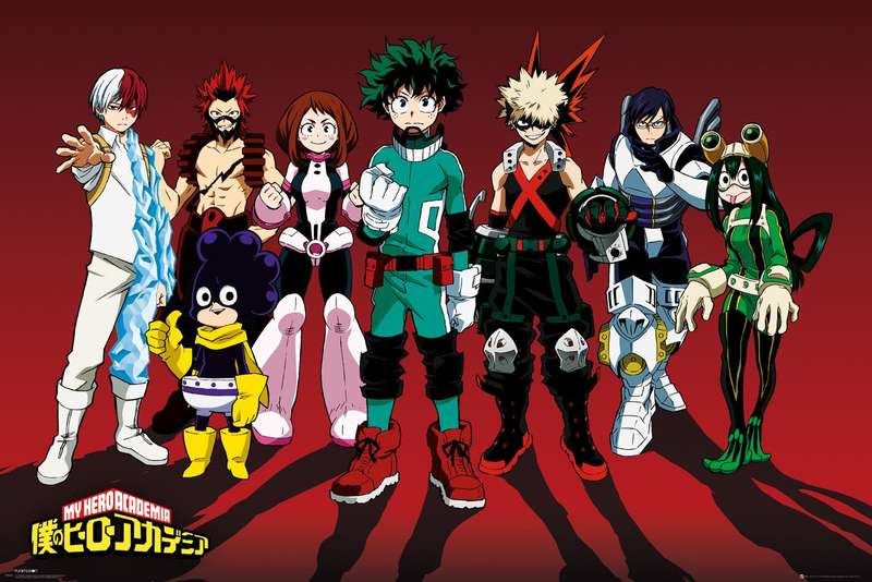 My Hero Academia Anime  - Line Up Poster