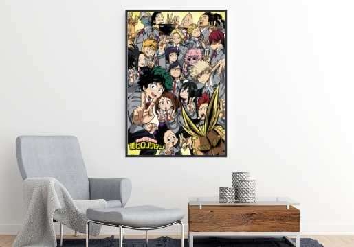 My Hero Academia Anime - School Poster