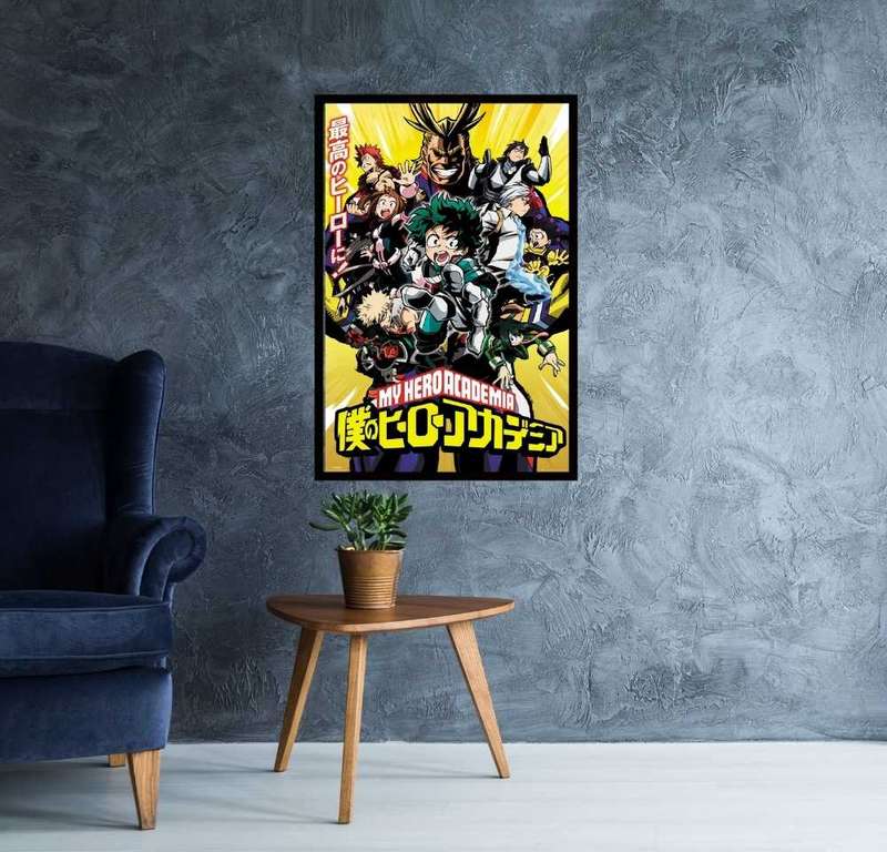 My Hero Academia Anime - Season 1 Poster