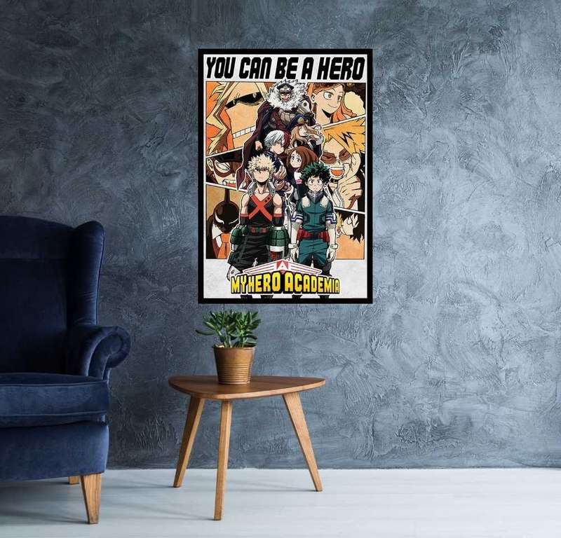 My Hero Academia Anime - You can be a Hero Poster