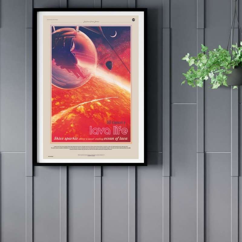 Nasa - 55 Cancri-e Travel Poster