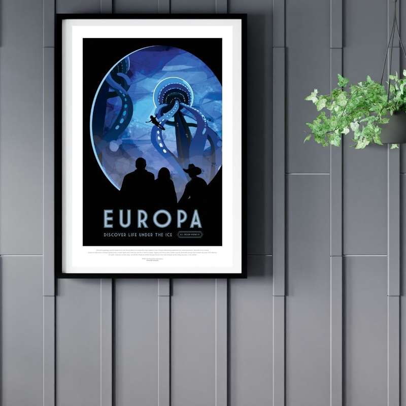 Nasa - Europa Travel Poster
