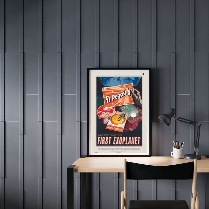 Nasa - First Exoplanet Travel Poster