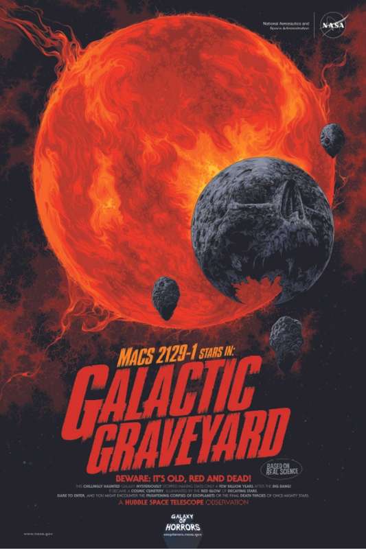 Nasa - Galactic Graveyard Poster