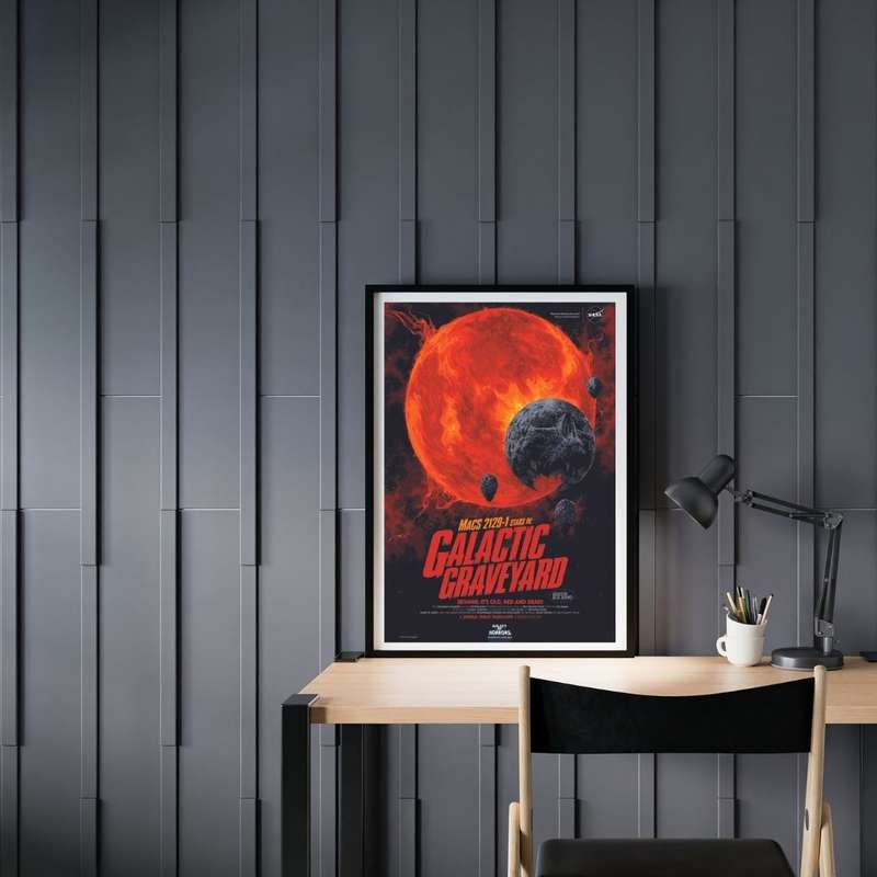Nasa - Galactic Graveyard Poster