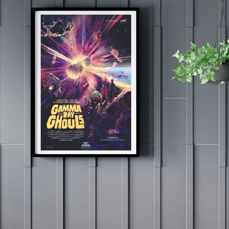 Nasa - Gamma Ray Ghouls Poster