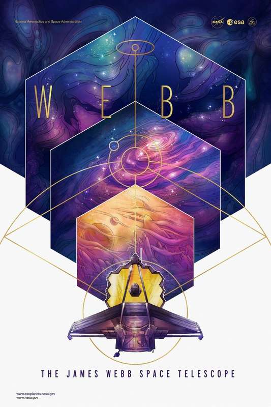 Nasa - James Webb Telescope Maxi Poster