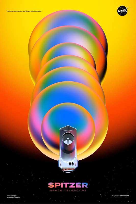 Nasa - Spitzer Telescope Maxi Poster