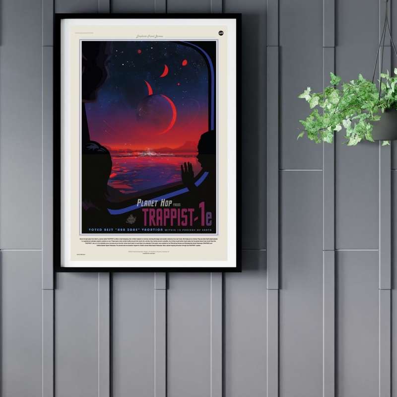 Nasa - Trappist -1e Travel Poster