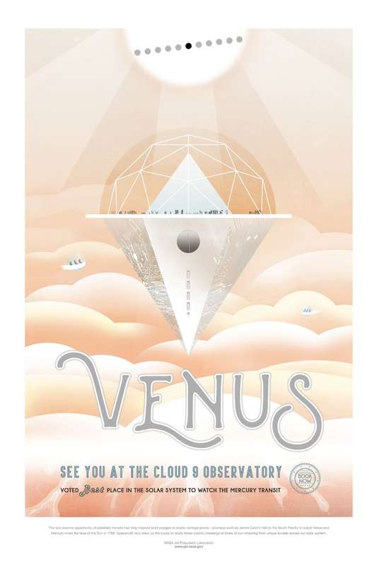 Nasa - Venus Travel Poster