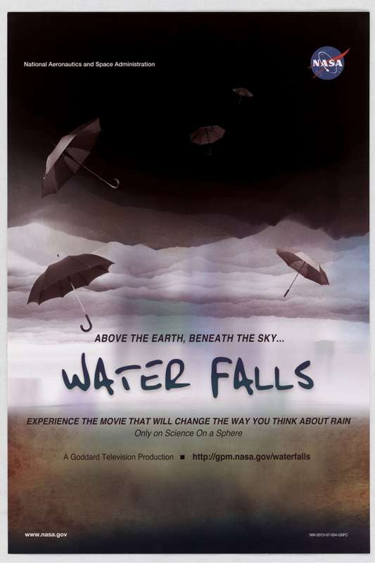 Nasa - Water Falls Maxi Poster