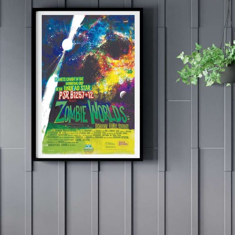 Nasa - Zombie Worlds Poster