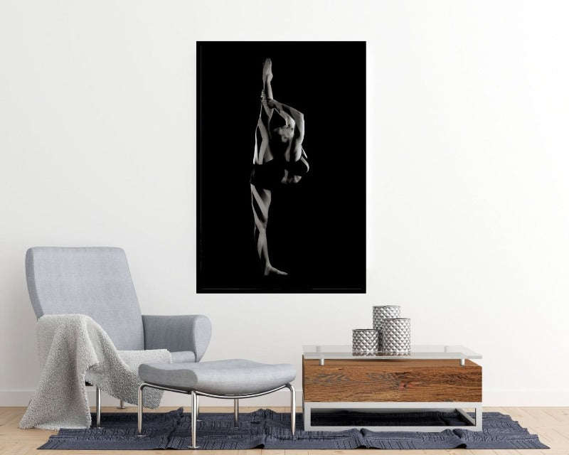 Needle 2 by Howard Ashton-Jones - Gymanstics Sport Poster