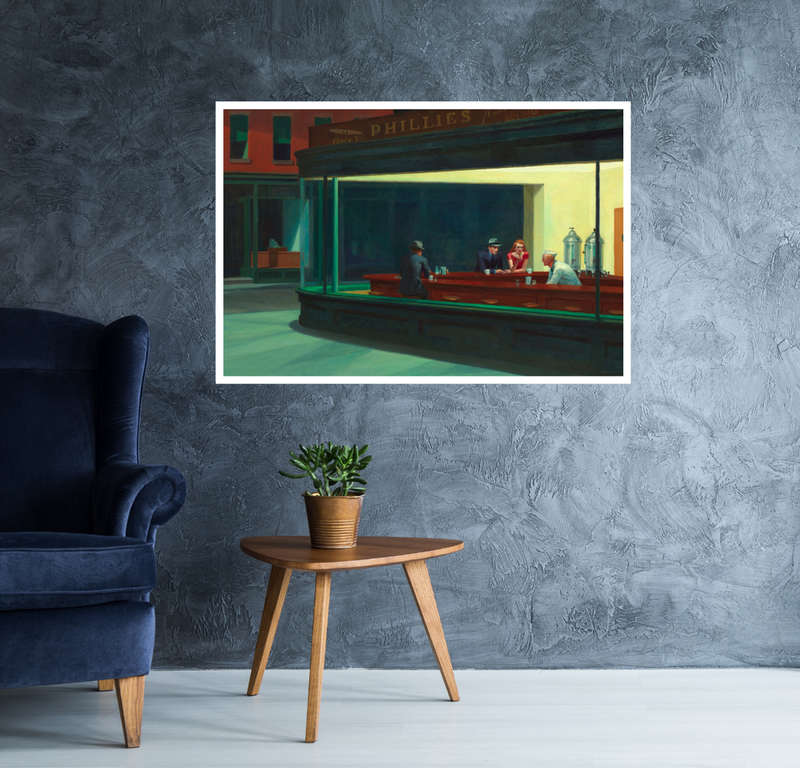 Edward Hopper - Nighthawks Art Print