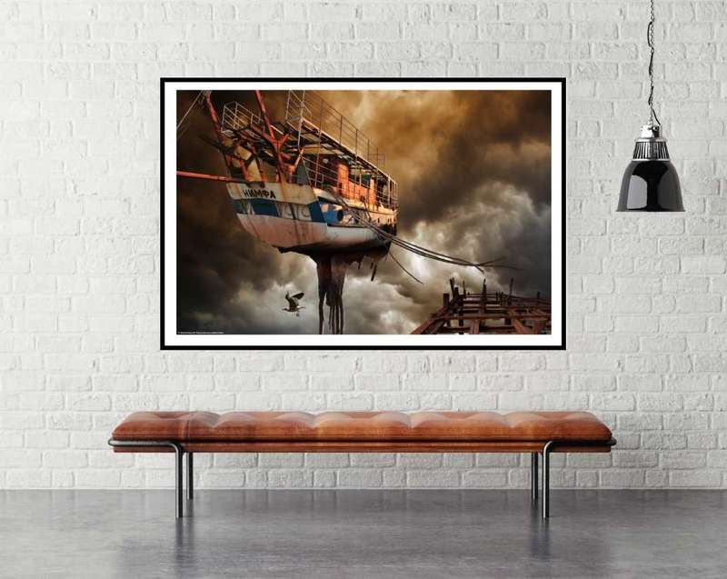 Nimfa by Radoslav Penchev - Surrealism Art Poster