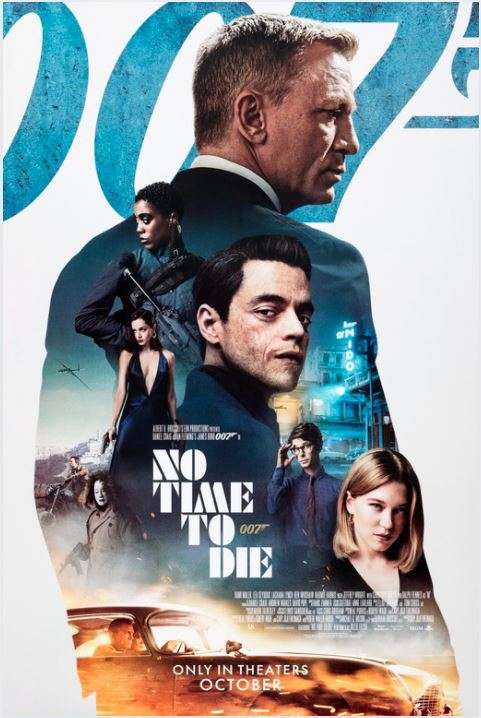 James Bond - No Time to Die Advance Poster