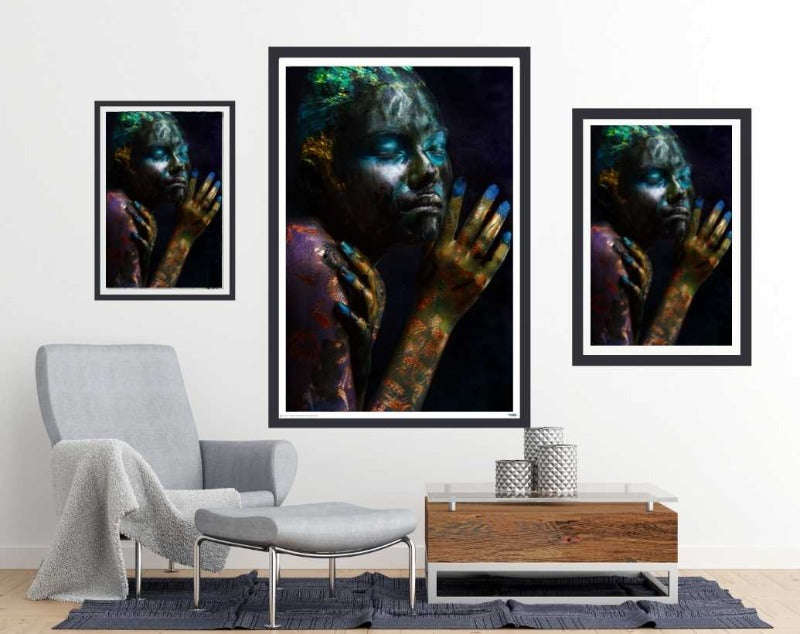 Oil a fish by Ivan Kovalev - Photography Poster
